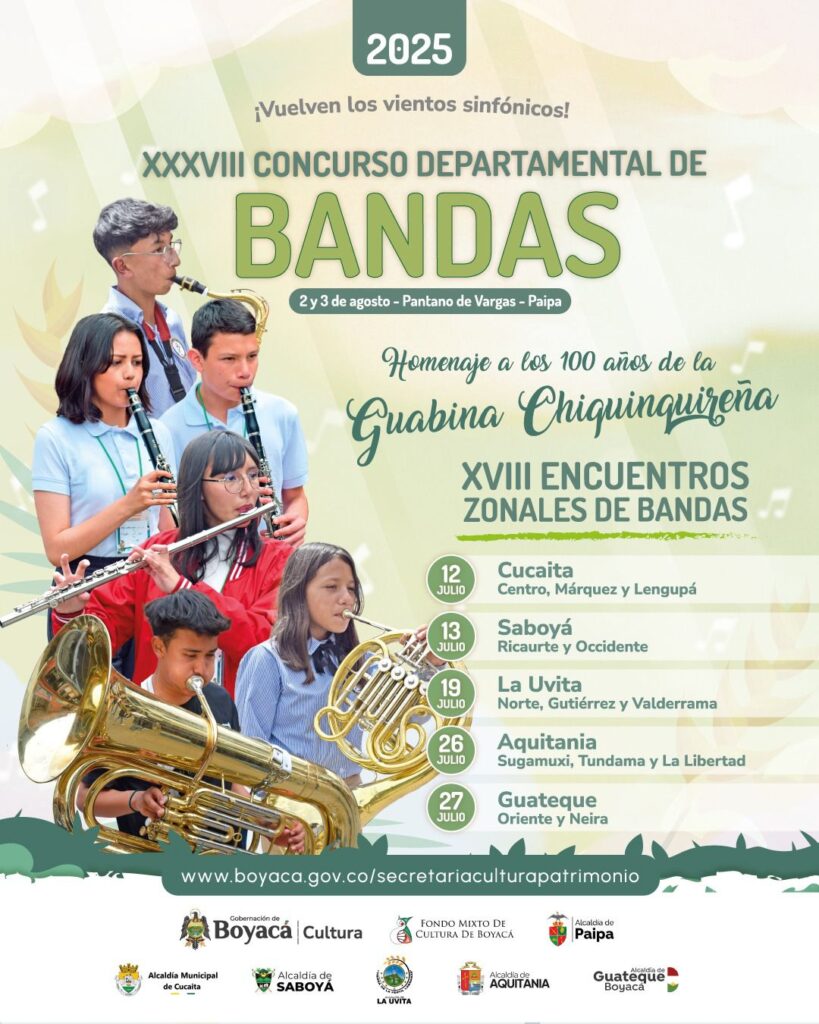 departamental de bandas 2025